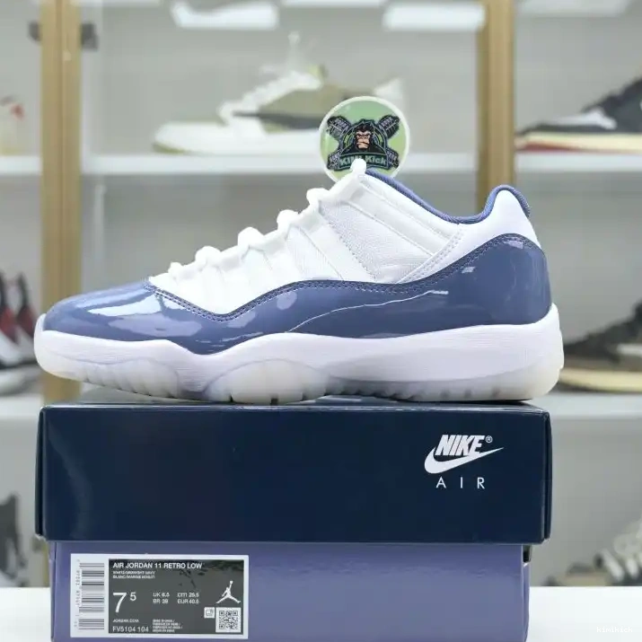 Jordan Jordan Air Blue” Low“Diffused 11 Kimikick 0619